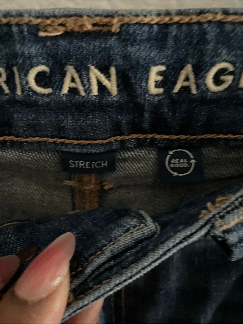 American Eagle Outfitters Women’s Dark Blue Bootcut Jeans